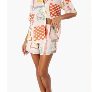 Petal & Pup Multicolor Patterned Women Shorts